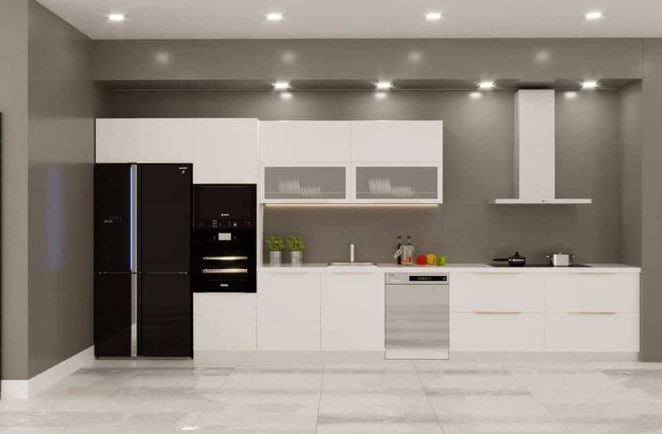 Ưu, nhược điểm của tủ bếp inox cánh kính Ưu, nhược điểm của tủ bếp inox cánh kính