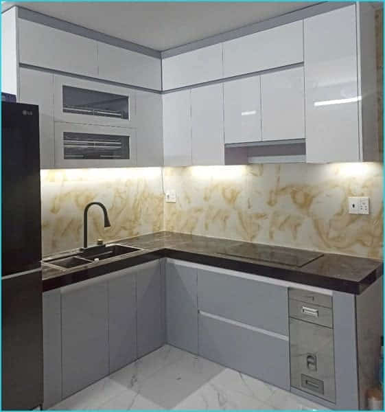 Tủ bếp nhựa cao cấp