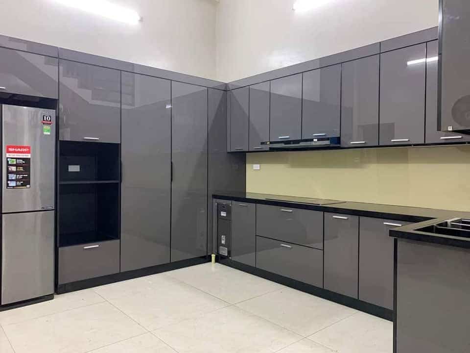 Ưu, nhược điểm của tủ bếp inox cánh kính Ưu, nhược điểm của tủ bếp inox cánh kính